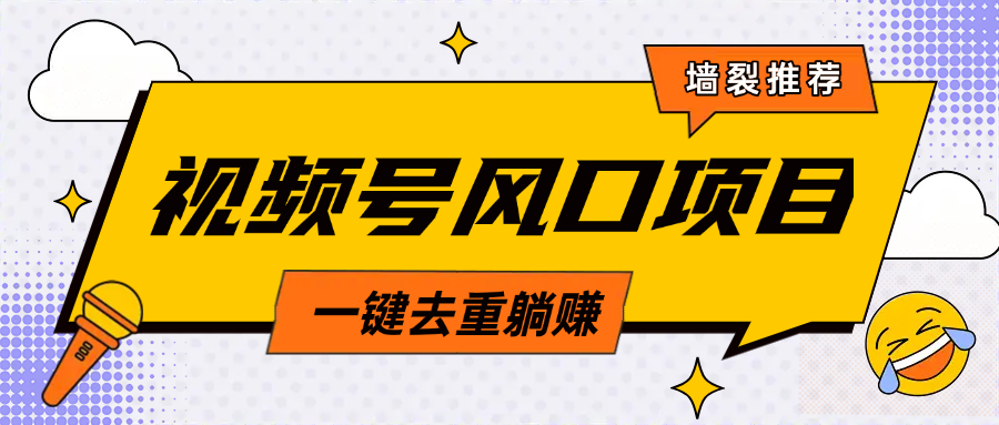 视频号风口蓝海项目，中老年人的流量密码，简单无脑，一键去重，轻松月入过万燚龙网创-网创项目资源站-副业项目-创业项目-网赚项目燚龙网创